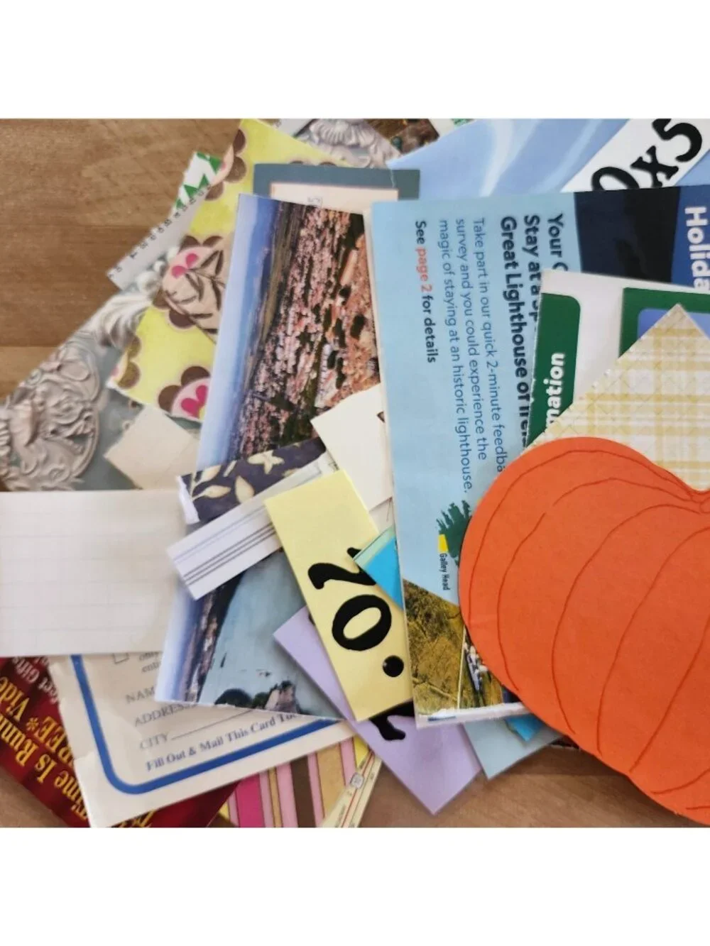 Packs of Ephemera ~ Junk Journal Kits~ Mixed Paper Lots~ 55-60 Pieces